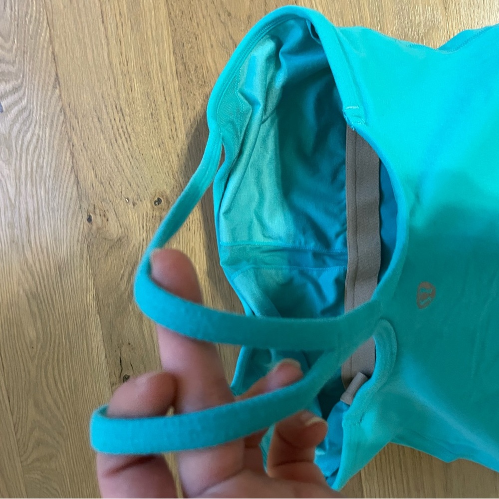 Lululemon Teal Power Y Tank - Picture 4 of 5